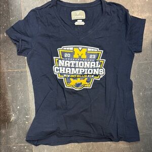 Fanatics Michigan National Champions T-Shirt S